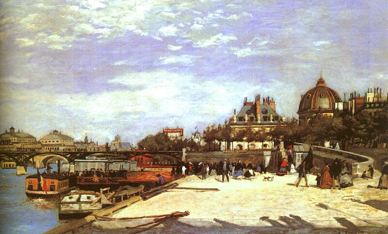 The Pont des Arts the Institut de France